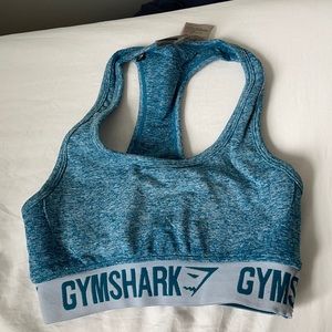 Blue Gymshark Flex Sports Bra